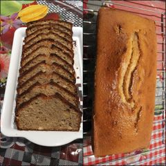 A picture of Delicious Banana cake.
