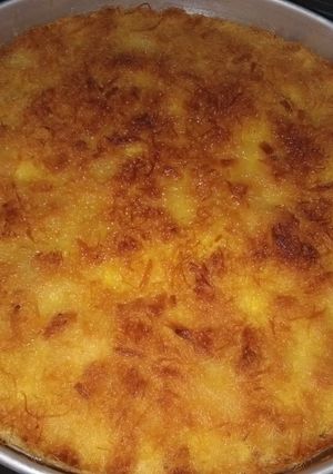 صورة لوصفة كنافه بالكاسترد