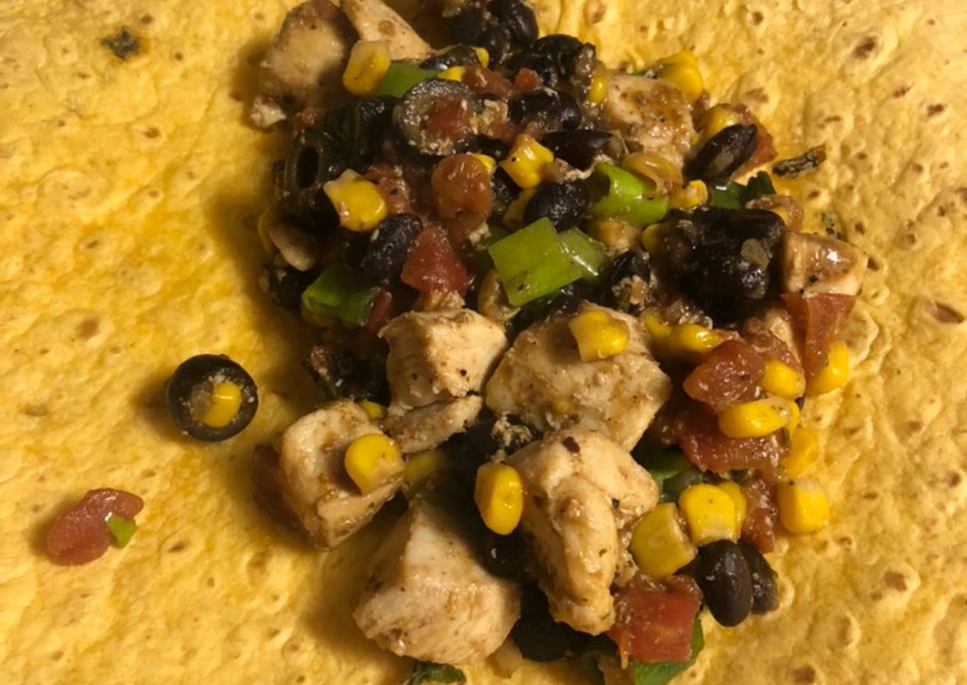 Jalapeño chicken cheddar wraps