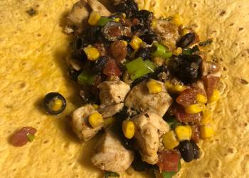 How to Cook Delicious Jalapeo chicken cheddar wraps