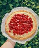 Tartaleta de frambuesas
