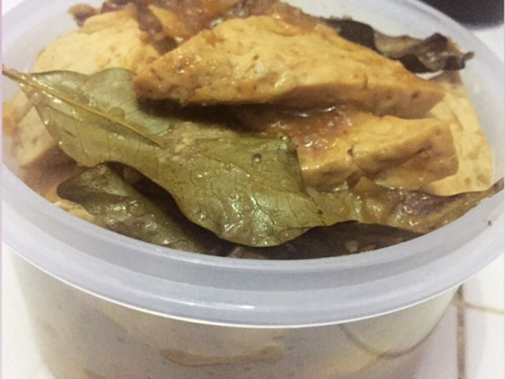 Cara Membuat Tahu Tempe Bacem Ala Jawa Yang Enak