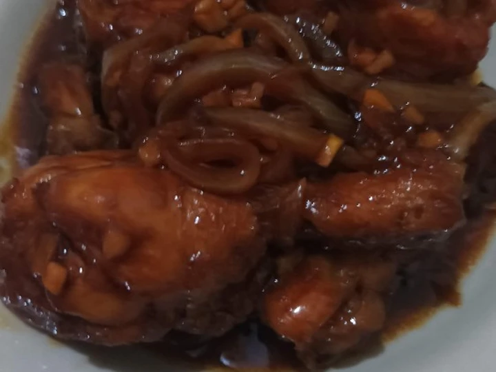 Langkah Gampang Membuat Resep Ayam kecap bombay yang Lezat Anti Ribet, Sempurna