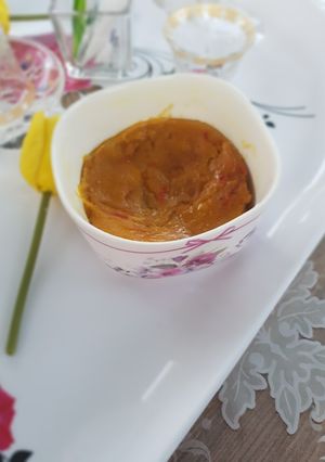 صورة لوصفة عصيدة البوبر (اليقطين)
