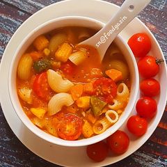 A picture of Minestrone Soup.