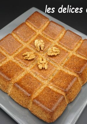 Une photo de Gâteau léger aux noix