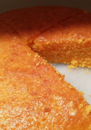 Una foto de Torta de zanahoria 🥕 licuada