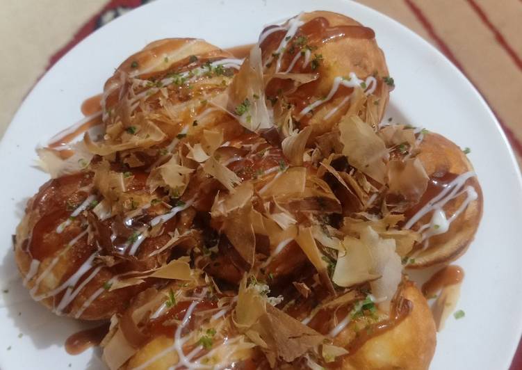 Resep Mudah Takoyaki ekonomis Mantul Banget