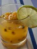 Cocktail passion champagne