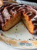 Gâteau fondant aux amandes et miel des Marquises