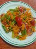 Ensalada de ejotes con zanahoria