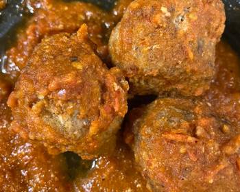 Ready to Serve Bison chipotle meatballs Savory Delicious