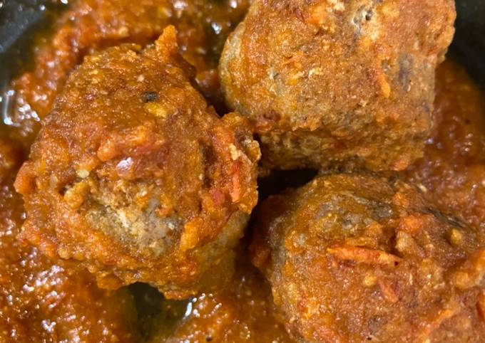 Recipe of Iconic Bison chipotle meatballs for Lunch Food