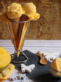 Una foto de Helado de Mango