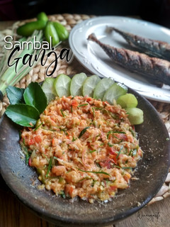 Foto resep Sambal Ganja (Asam Udeung khas Aceh)