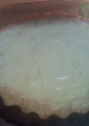Una foto de Tarta con mousse de limón