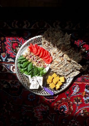 عکسی از دستور پنیر خونگی