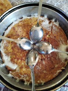 عکسی از دستور کوکو سیب زمینی سبک