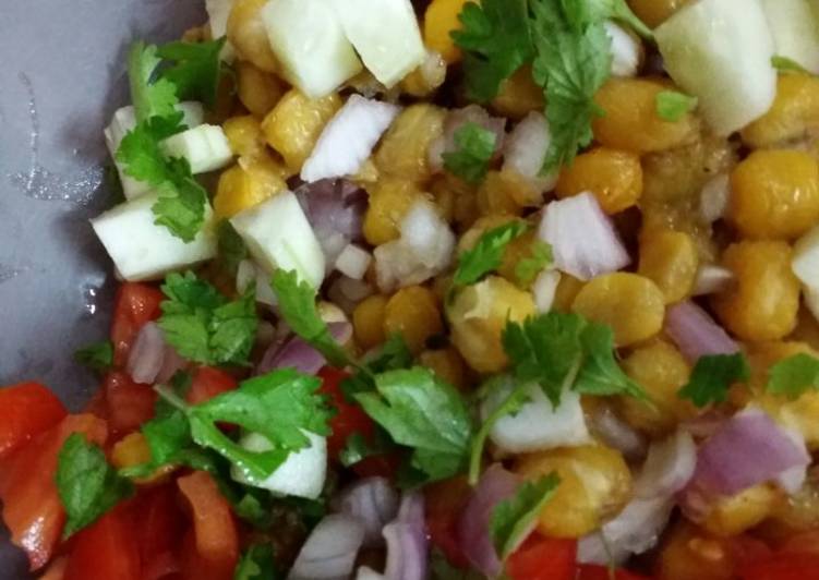 Steps to Prepare Favorite Chickpeas Chat