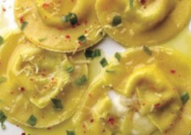 Easiest Way to Prepare Ultimate Lemon-Chive Ravioli