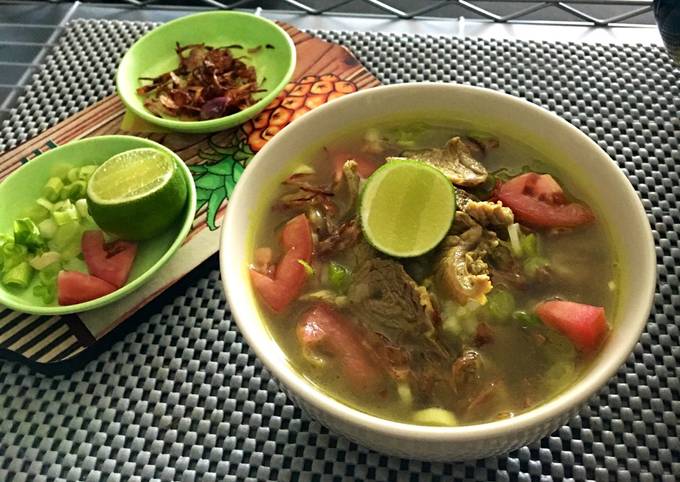 Soto daging madura