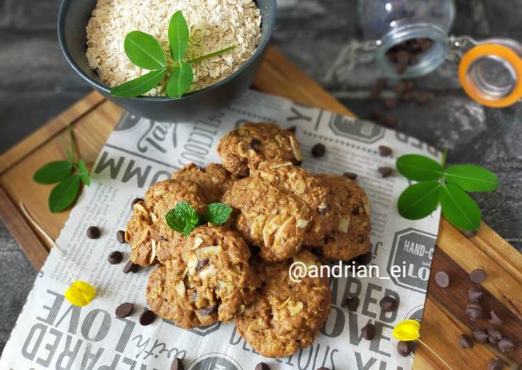 Resep Almond Oatmeal Cookies, Menggugah Selera