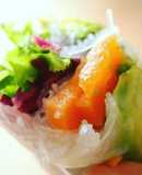 牛油果素鮭魚越南春捲 【影音】