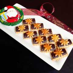 A picture of Chocolate stick cookies.