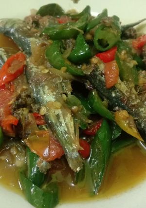Foto resep Tumis ikan asin cabe ijo