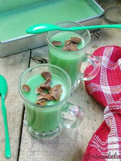 Foto resep Pudding pandan santan