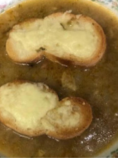 Una foto de Sopa de maimones