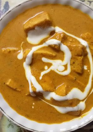A picture of Shahi Paneer.