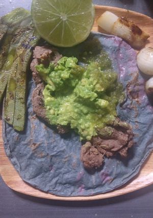 Una foto de Tacos de Asada con Carne de Res
