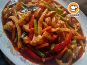 Gambar ayam masak paprik