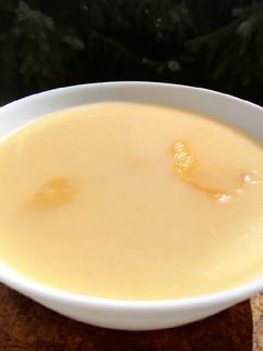 Őszibarack krémleves recept fotója