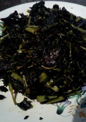 A picture of Water spinach.
