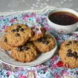 Galletitas de avena, naranja y chips de chocolate 🍊