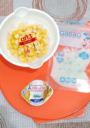 Foto resep Puree jagung mpasi