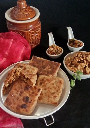વૉલનટ પનીર લીફાફા (Walnut Paneer Lifafa Recipe In Gujarati) રેસીપી મુખ્ય ફોટો