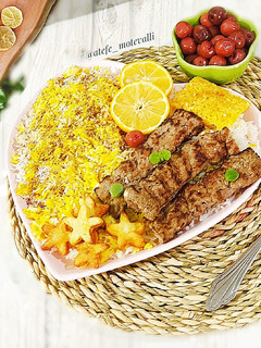 عکسی از دستور سماق پلو