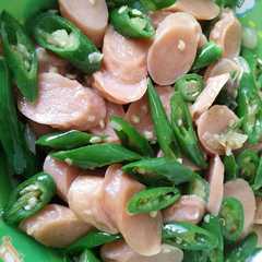 รูปของ Sosis cabe ijo