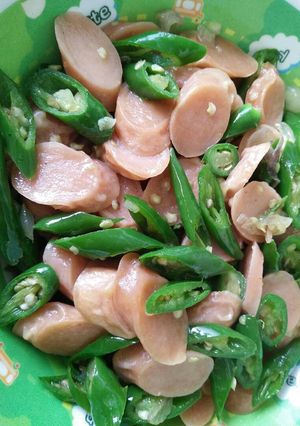 Foto resep Sosis cabe ijo
