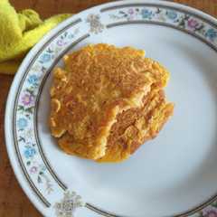 Una foto de Panqueques de avena y zanahoria