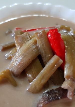 รูปของ สายบัวต้มกะทิเห็ดหอม (เจ) #กินผักรักสุขภาพ5