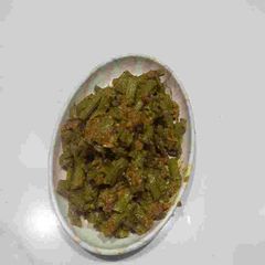 A picture of Cluster beans garlic sabji.