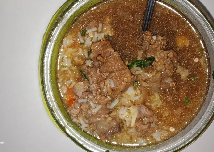 Sop Tulangan Sapi Sederhana