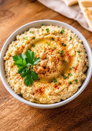 Una foto de Hummus