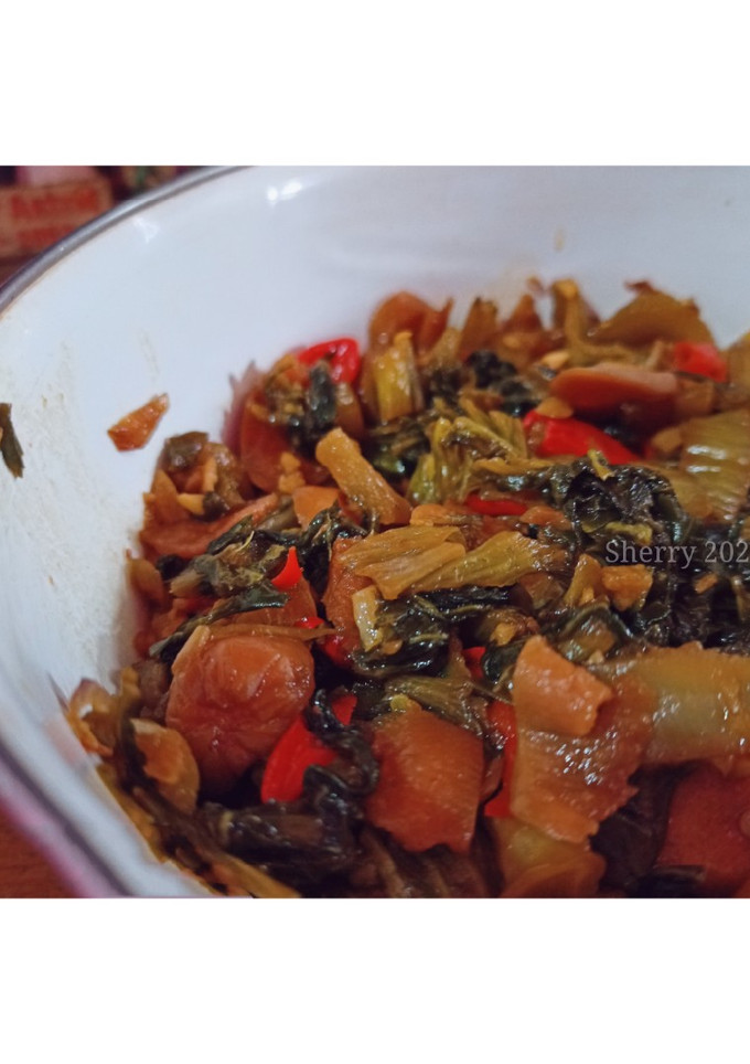 Foto resep Tumis Sawi Asin
