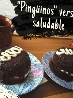 Una foto de "Pingüinos" versión saludable en microondas