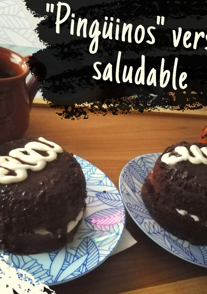 Una foto de "Pingüinos" versión saludable en microondas